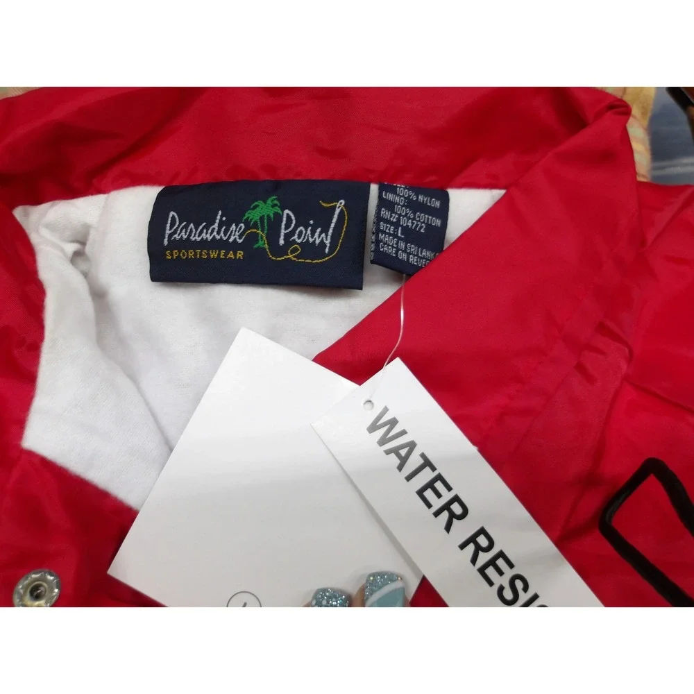 Paradise Point Sportswear red water